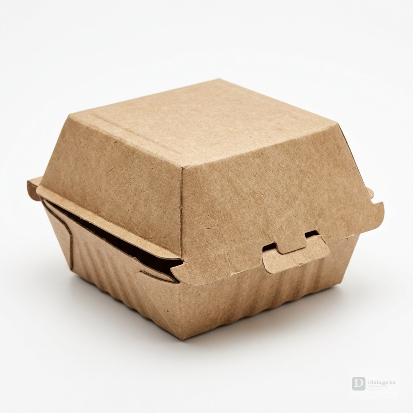 Burger / Clamshell Box — custom-printed by Diningprint