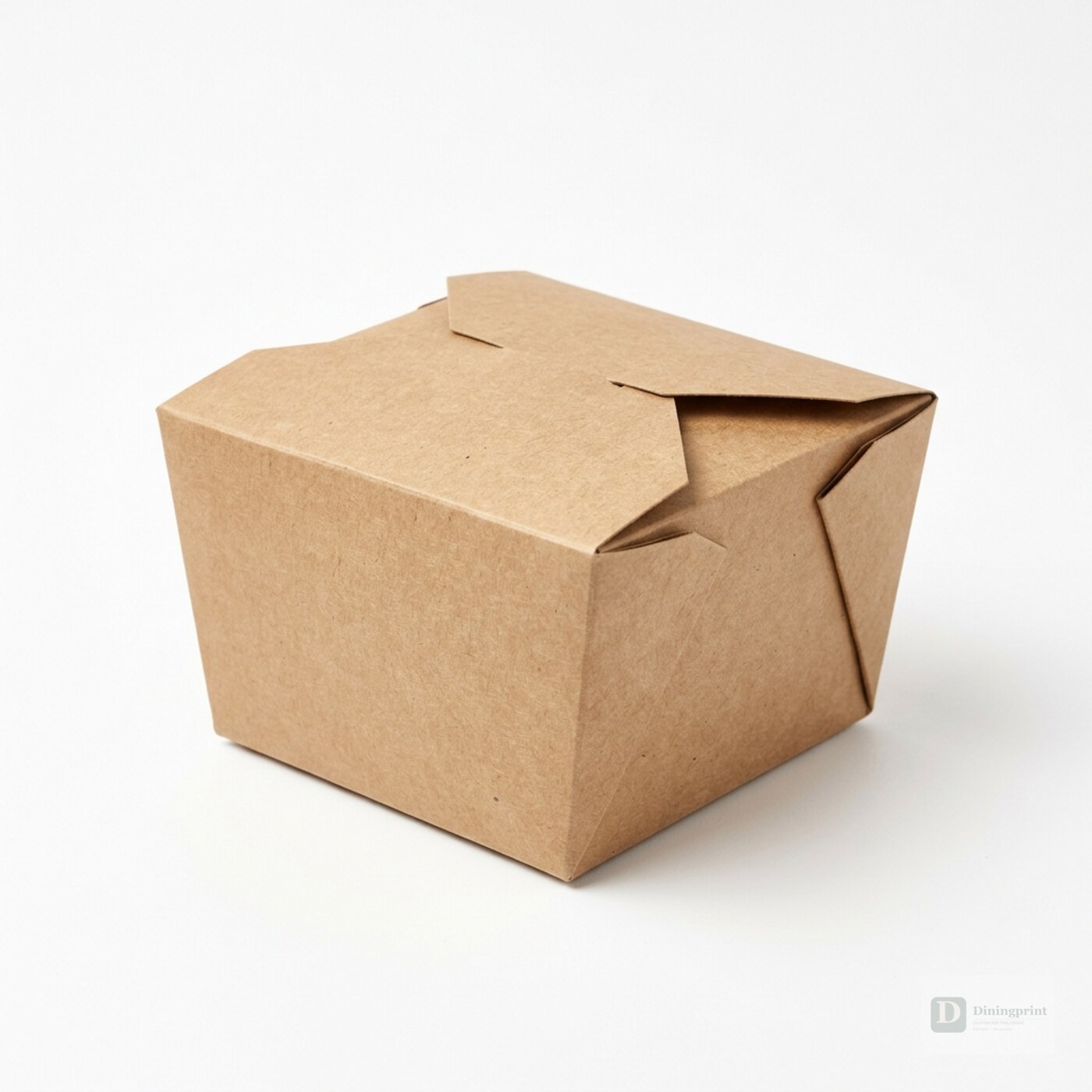 Kraft Takeaway Box — custom-printed by Diningprint