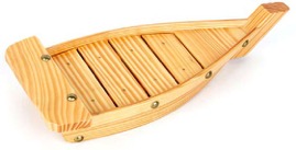 寿司卷 / 木寿司船 Bamboo Sushi Mat and Wooden Sushi Boat