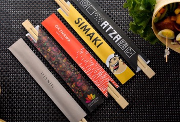 纸包筷 Paper Wrapped Chopsticks