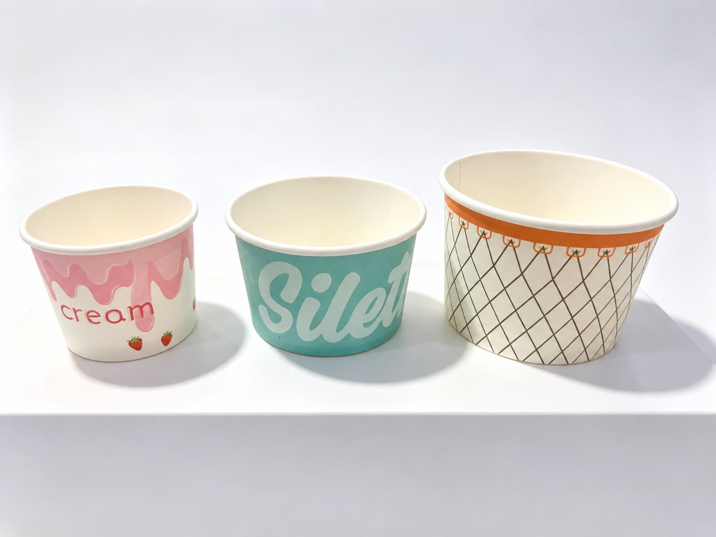 Ice Cream Cup — custom-printed by Diningprint